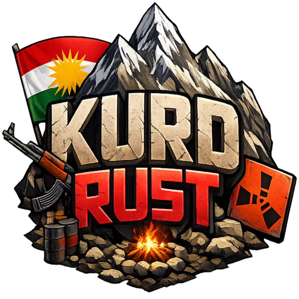 Kurd Rust 2X | Solo/Duo/Trio | Kits | Shop | JUST WIPED logo